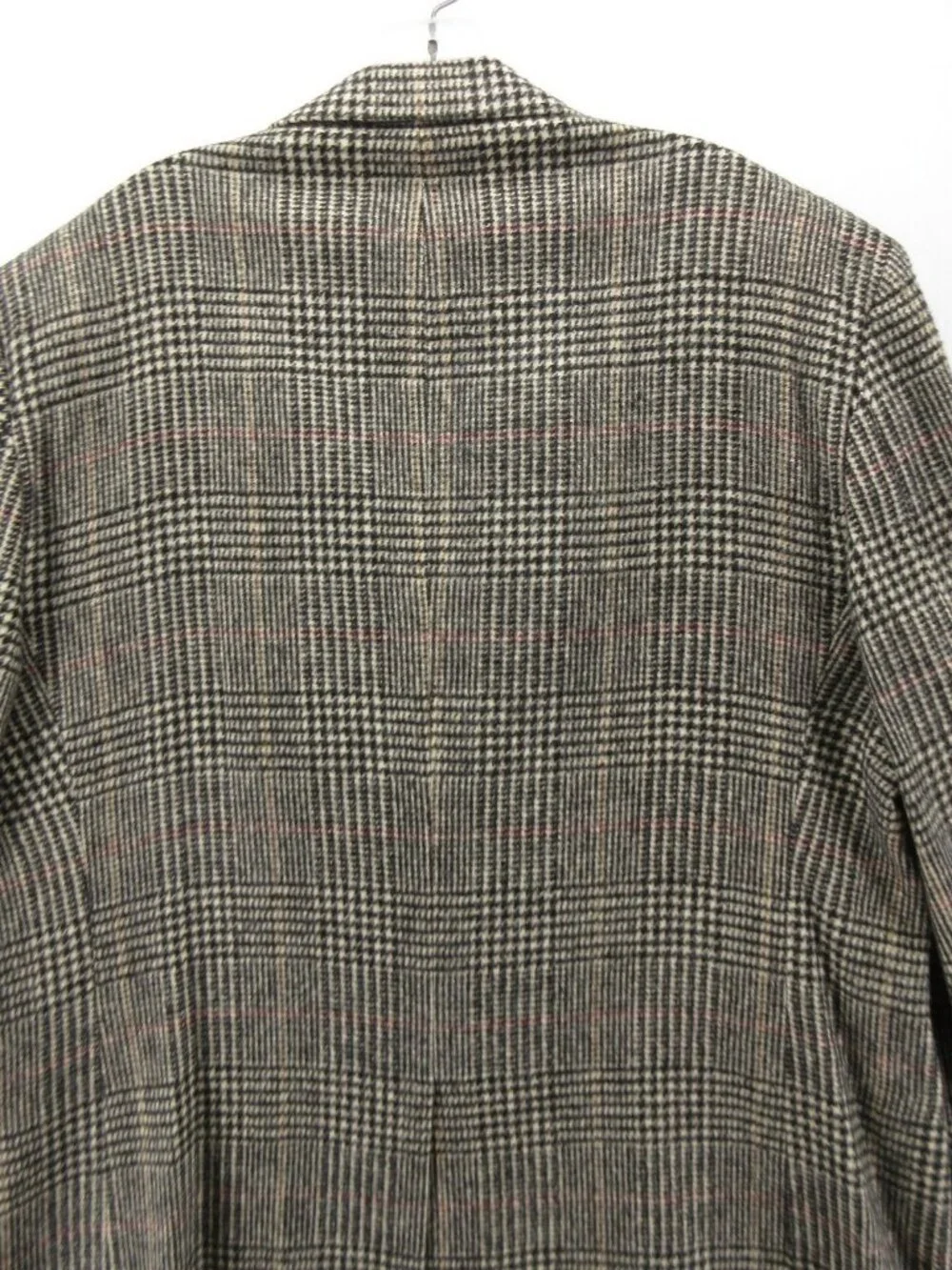 VINTAGE Brooks Brothers Sport Coat 48 L Blazer Camel Hair Glen Plaid *